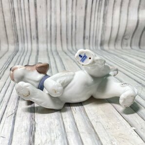 m002 D2(60) 1 LLADRO リヤドロ ビーグル 犬 フィギュリン 陶器 人形 置物の画像7