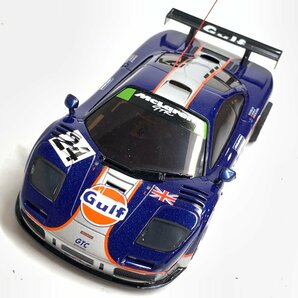 f001 M 9.京商 ラジコン R/C Mini-z ミニッツ マクラーレン F1 GTR ガルフ レーシング McLaren F1 GTR #24 現状品の画像1