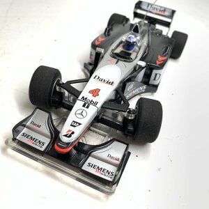 f001 M 4.京商 ラジコン R/C F1カー ミニッツF1 マクラーレン メルセデス デビッド・クルサード MP4-16 現状品