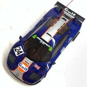 f001 M 9.京商 ラジコン R/C Mini-z ミニッツ マクラーレン F1 GTR ガルフ レーシング McLaren F1 GTR #24 現状品の画像5