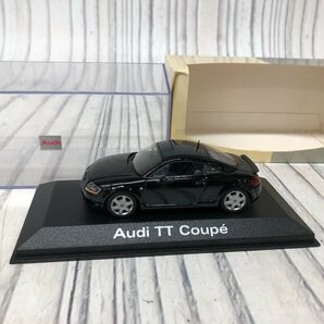 m001 E(60) ミニチャンプス アウディ TT クーペ ブラック 1/43 minichamps audi coupeの画像1