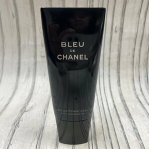 m002 H4(30) CHANEL シャネル ブルードゥシャネル クレンジングジェル 100ml 洗顔料 シェイヴィングジェルの画像1