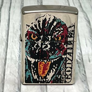 m002 D3(30) 7 ZIPPO ジッポー GODZILLA ゴジラ 1997年 90年代 ヴィンテージ USA オイルライター 喫煙グッズ 喫煙具