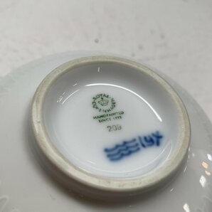 f001 N ロイヤルコペンハーゲン ROYAL COPENHAGEN ブルーパルメッテ ライスボウル ペアの画像5