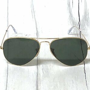 m001 Y1(60) 美品 レイバン アビエーター ラージメタル RB3025 W3400 58□14 135 G-15 RayBan AVIATOR LARGE METAL トムクルーズ着用モデルの画像2