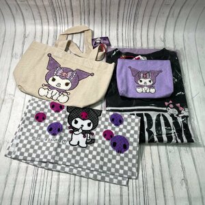 m002 G2 3 おでかけしてない くろみ クロミ KUROMI サンリオ SANRIO ポーチ タオル ランチバッグ Tシャツまとめ