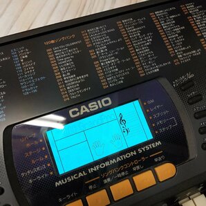 s001 M5 ※直接引取大歓迎※ CASIO カシオ 電子キーボード 光ナビゲーション CTK-660L 中古品 通電確認済の画像5