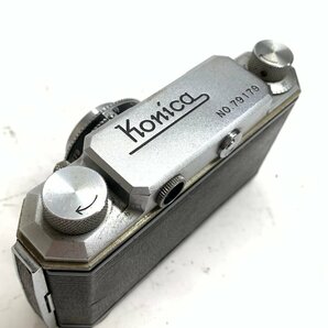 f001 C Konica コニカ レンジファインダー Konishiroku Hexanon 1:2.8 50mm 小西六 フィルムカメラ 動作未確認 ジャンクの画像4