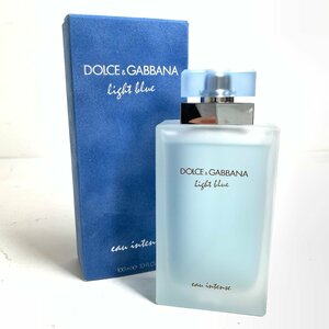 f001 B ドルチェ＆ガッバーナ 100ml ライトブルー 香水 オードトワレ フレグランス DOLCE&GABBANA Light blue