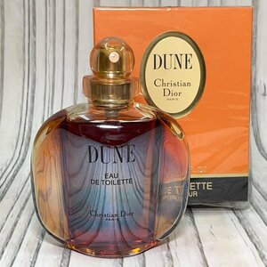 m002 D1(60) Christian Dior クリスチャンディオール DUNE デューン EDT オードトワレ 100ml 数回使用 パフューム レディース 香水