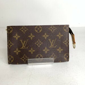 f001 C Louis Vuitton ルイヴィトン モノグラム バケット付属 マルチケース ポーチ 小物入れ ブラウン系