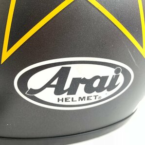 f001 L Arai CLASSIC MOD ジェットヘルメット スターズ アライ バイクヘルメット ブラック サイズ表記なしの画像5