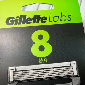 m002 D1 1. 新品 ジレット ラボ Gillette Labs 替刃 8個入り 髭剃り カミソリ 剃刀の画像3