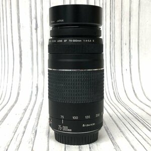 m001 J(60) Canon ZOOM LENS EF 75-300mm 1:4-5.6 III キャノン ズームレンズ キヤノン 一眼レフカメラ用 現状渡し