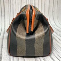 m002 mise(80) FENDI フェンディ ハンドバッグ ミニボストンバッグ ペカン ヴィンテージ 鞄 カバン レディース_画像9