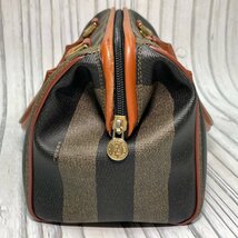 m002 mise(80) FENDI フェンディ ハンドバッグ ミニボストンバッグ ペカン ヴィンテージ 鞄 カバン レディース_画像8