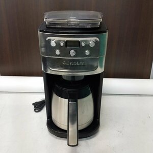 s001 E3 クイジナート 12カップ オートマティック グラインド＆ブリュー コーヒーメーカー DGB-900PCJ2 2018年製 中古 通電可 現状品