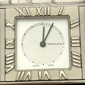 s001 A3.2 希少品 動作不明 Tiffany & Co./Atlas travel clock ティファニー アトラス トラベルクロック 電池交換必要？ 保管品の画像6