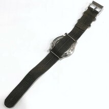 m001 T1(60) SEIKO セイコー5 メンズ自動巻腕時計 7S26-03J0 21石 裏スケ MADEIN JAPAN 日本製 稼動品 ミリタリーウォッチ_画像6