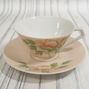 f002 G2 オールドノリタケ Noritake CHINA 日陶 NIPPON TOKI KAISH カップ＆ソーサー 月桂樹-日陶印 アンティーク 茶器