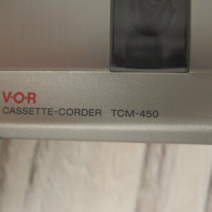 f002 Y2 ソニー SONY TCM-450 カセットレコーダー CASSETTE-CORDER ジャンク品の画像4