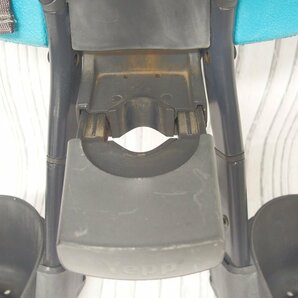 f002 KAI イェップミニ Yepp mini フロント用チャイルドシート ブルー 自転車 15kgまで ロックキー有 ジャンク扱い 現状品の画像3