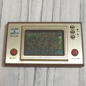 f002 Y4 昭和レトロ 任天堂 Nintendo ゲームウォッチ パラシュート PR-21 PARACHUTE GAME&WATCH レトロ ゲーム 当時物 中古現状品の画像1