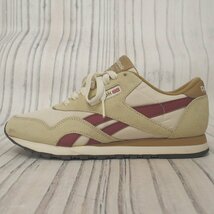 f002l F4 リーボック Reebok クラシック CLASSIC レディース 靴 スニーカー 23.5cm ブラウン×ベージュ系_画像3