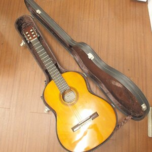 f002 KAIDAN YAMAHA ヤマハ クラシックギター CG-120A ガットギター Classic Guitar ハードケース付き 順反りしてます。