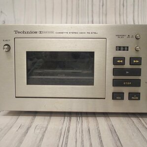 f002 KAIDAN テクニクス カセットデッキ 中古品 Technics RS-676U ステレオ テープデッキ オーディオ 音響機器 通電はしています。の画像4