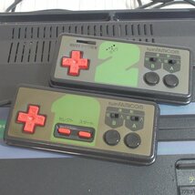 f002 B4 ソニー SHARP ツインファミコン TWIN FAMICOM AN-505BK ファミコン ゲーム機 当時物 ケーブル ACアダプター有り 通電確認済み_画像4