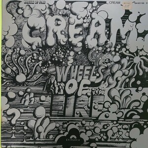 ２LP(輸入盤GEMA)CREAM 〈WHEELS OF FIRE〉