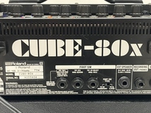 【え沖】 ☆ Roland CUBE 80X ギターアンプ ローランド 音響機器 通電確認OK アンプ ブラック MDZ01MNB88_画像3