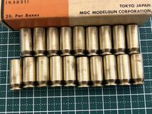 MGC CAL.9mm long 19発　カートリッジ 9.5×21 モデルガン用　ロング　カート　/ マルシン　タナカ　コクサイ　マルイ　MGC製 _画像2