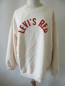 (832)未使用 Levi'sRed リーバイスレッド ロゴ スウェット ピンク