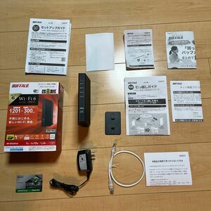 ★ほとんど新品★設置のみ★元箱・取説★送料520円★バッファロー★BUFFALO★Wi-Fi無線ルーター★WSR-1500AX2S-BK★Windows11対応★付属品