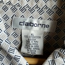 199◆Claiborne コットン 半袖シャツ sizeXL 総柄 柄シャツ USED ビッグサイズ オーバーサイズ キングサイズ_画像7