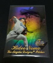 MLB 1998年FLAIR SHOWCASE 野茂英雄(ドジャース)SECTION 2 ROW 3 SEAT 59。_画像1