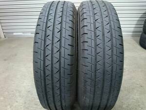 ヨコハマタイヤ 195/80R15 107/105L RY55 ブルーアースバン RY55 ハイエース キャラバン バリ溝 2023年