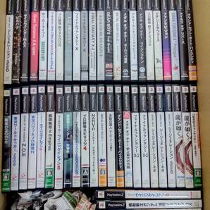 PS2_560【1円スタート！】大量約120本まとめ売り ゲームソフト プレステ2 ジャンク品 (F)の画像2