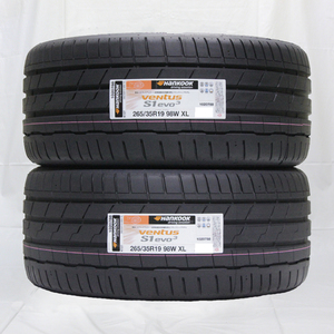 265/35R19 98W XL HANKOOK ハンコック ベンタス VENTUS S1 EVO3 K127 24年製 正規品 送料無料 2本セット税込 \32,400 より 1