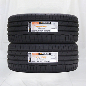 225/35R19 88Y XL HANKOOK ハンコック ベンタス VENTUS S1 EVO3 K127 24年製 正規品 送料無料 2本セット税込 \24,600 より 1