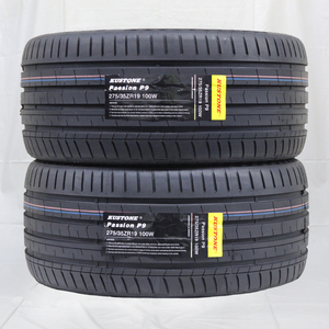 275/35R19 100W XL KUSTONE PASSION P9 24年製 送料無料 2本セット税込 \20,000 より 2