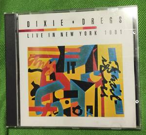 【ライブ盤CD】Dixie Dregs: Live In New York 1981　Steve Morse, Rod Morgenstein, Kansas, Deep Purple, Winger