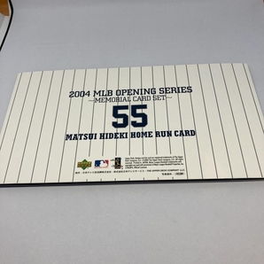 アッパーデック MATSUI HIDEKI 2004 MLB OPENING SERIES MEMORIAL CARD SET 7枚 【レターパックライト発送】 13874の画像2