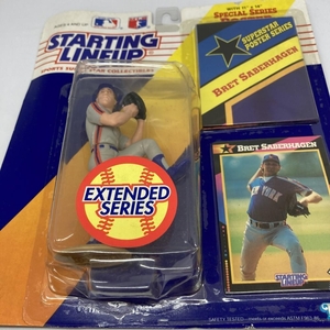 SPORTS SUPER STAR COLLECTIBLES STARTING LINEUP BRET SABERHAGEN MLB [ letter pack post service plus shipping ] 17901