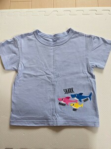 まとめ売り 美品 BABY SHARK ベイビーシャーク Tシャツ ズボン トップス パンツ 100サイズ 半袖 子供服 キッズ GU pinkfong 古着 現状売り 