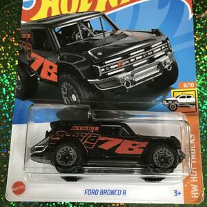 [F-225K] FORD BRONCO R, ブラック, 　, ベーシックカー【ホットウィール】