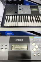 □YAMAHA ヤマハ 電子キーボード PORTATONE(ポータトーン) PSR-E233_画像2