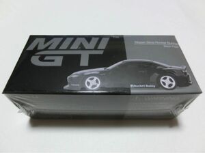 MINI GT 1/64 Rocket Bunny Nissan シルビア S15 ブラックパープル 右ハンドル 新品